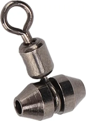 Zdjęcie produktu dla 10pcs 3 Way Fishing Swivels T Turn Brass Barrel Triple Swivel Cross Line Fishing ConnectorsM