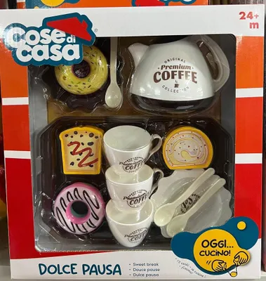 Immagine prodotto di Set Da Tè Con Teiera E Pasticceria