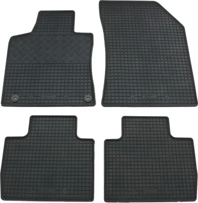 Produktbild von Gummifußmatten Set 4-teilig für Peugeot 508 II (2018-), schwarz