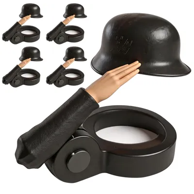 Produktbild von Bierflaschenverschluss Militär Design Flaschenverschluss Set 5 Stück Soldat Kopf Deckel Bierkappe Insektenschutz Outdoor Party Geschenk