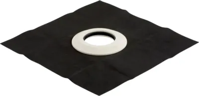 Productafbeelding van Geberit PE vochtbescherming voor wand- en vloerdoorvoeringen, diameter 75 mm, artikelnummer 365673, 1 stuk.