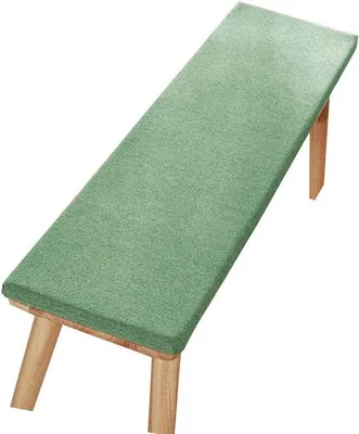 Obrázok produktu pre Vonkajší vankúš – pohodlné sedenie – protisklzová podložka – 200 × 50 × 5 cm – zelený