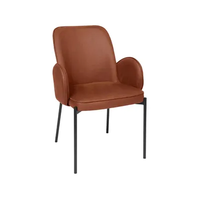 Produktbild von LABEL51 - Esszimmerstuhl Jari - 55x60x86cm - Cognac