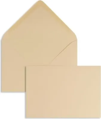 Produktbild von Briefumschläge 110x156mm 120g/qm gummiert VE=100 Stück koralle