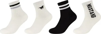 Produktbild von 4 Pack Herren Mustang Black MU32019 - 9999 39 - 42 M Socken