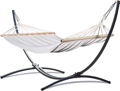Obrázok produktu pre Potenza Hojdacia sieť s rámom Ocel’ Pre jedného osoby Hojdačka 200x120 cm I Rám 120 kg