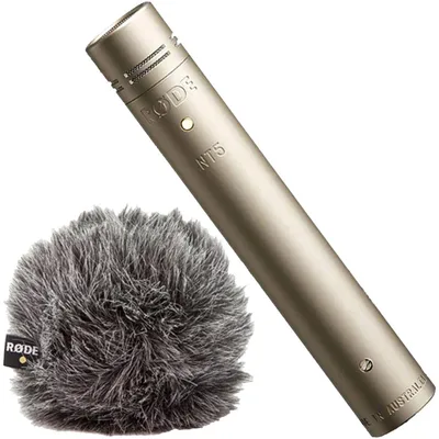 Obrázek produktu pro Kondenzátorový mikrofon Rode NT5 S s větrnou clonou WS 8