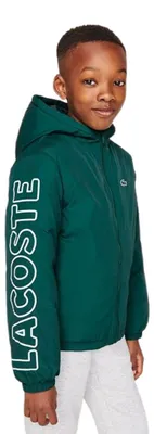 Produktbild von Mädchenjacke So Soft Windbreaker Grau Melange mit Kapuze 140