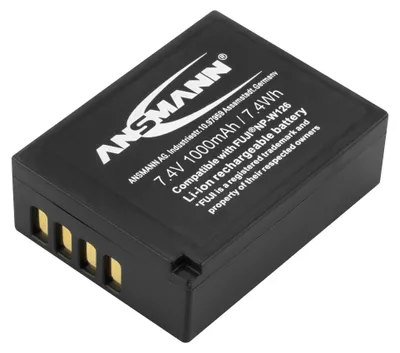 Produktbild von ANSMANN Akkupack A-Fuj NP-W 126 Ersatz für Kamera Finepix X-E1… 1400-0029
