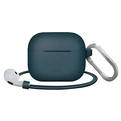 Zdjęcie produktu dla Uniq Etui Vencer AirPods 3. gen. Silikonowy niebieski / granatowy