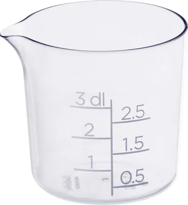 Produktbild von GastroMax Messbecher 0,3 Liter transparent
