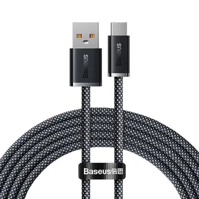 Obrázok produktu pre Kábel Baseus Dynamic Series, USB na USB-C, 100 W, 2 m, čierny
