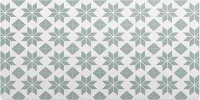 Obrázok produktu pre Geometrický Kvetinový Vzor – Podložka na stôl – Kancelárska podložka na písací stôl – 90x45 cm – Veľká ochranná podložka – Pracovná podložka – Protišmyková podložka