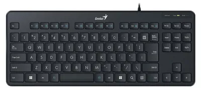 Produktbild von Genius LuxeMate 110 Tastatur, USB, CZ/SK, Schwarz