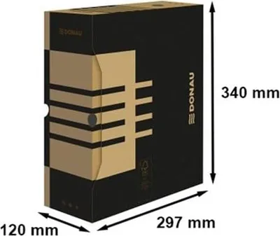 Obrázek produktu pro Archivní box 120x340x297 A4 hnědý