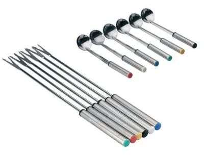 Produktbild von Fonduegabel + Löffel im Set