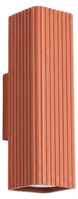 Zdjęcie produktu dla Kinkiet RAYO 20 ochra czerwona 2xGU10 10W aluminium 20x8x6cm Sollux Lighting