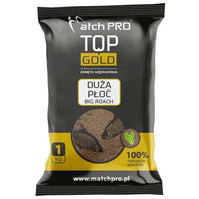 Obrázok produktu pre Súťažná mletá návnada MatchPro Top Gold Big Roach 1 kg