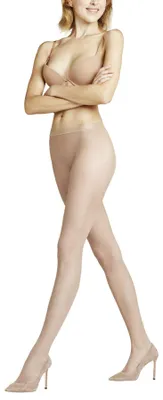 Produktbild von FALKE Damen Strumpfhose Net W TI transparent gemustert 1 Stück, Hautfarben (Powd
