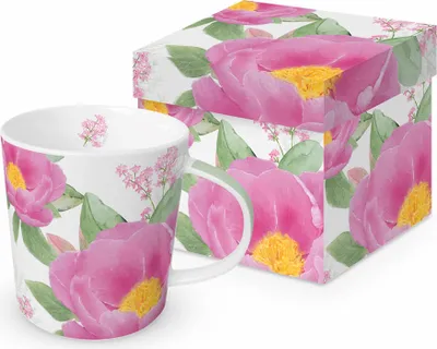 Immagine prodotto di PPD Rose Fantasy Trend Mug, Kaffeetasse, Becher, Tasse, New Bone China, 400 ml, 160302994