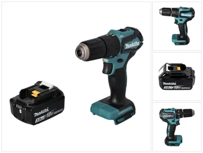 Image de Makita DHP 483 F1 Perceuse-visseuse à percussion sans fil 18 V 40 Nm Brushless + 1x Batterie 3,0 Ah - sans chargeur
