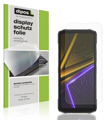 Immagine prodotto di 4x Pellicola Protettiva per Doogee Blade 20 Max Protezione Schermo Antiriflesso dipos
