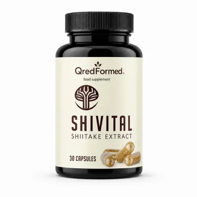 Obrázok produktu pre SHIVITAL – Extrakt z shiitake a každodenná podpora zdravia a vitality – 30 kapsúl