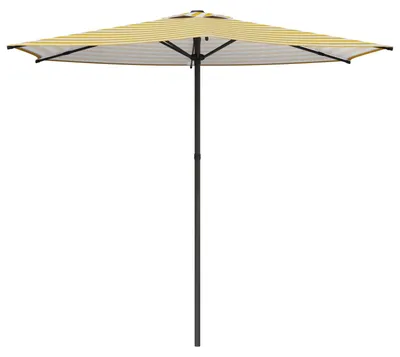 Image de Parasol de jardin vidaXL 270 x 270 cm en polyester, à angle droit