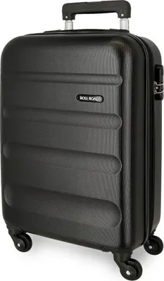 Produktbild von ROLL ROAD Flex Schwarz, ABS Reisekoffer, 55x38x20cm, 35L, 5848660 (kl. Ausf.)