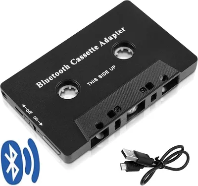 Zdjęcie produktu dla Adapter Konwerter Transmitter Bluetooth 5.0 Kaseta Do Radia Samochodowego