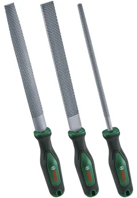 Imagen del producto de Juego de limas para herramientas manuales, 200 mm, 5 piezas.