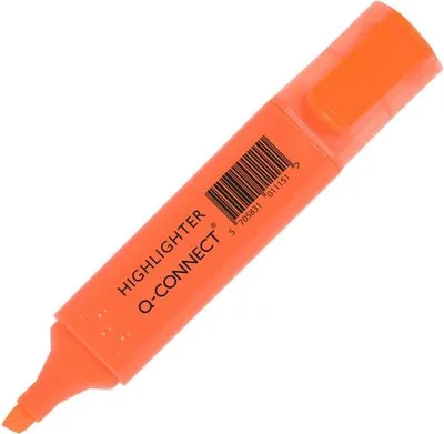 Obrázok produktu pre Zvýrazňovač Q-Connect - oranžový