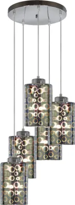 Zdjęcie produktu dla Żyrandol Candellux NOCTURNO 35-57730 chrom