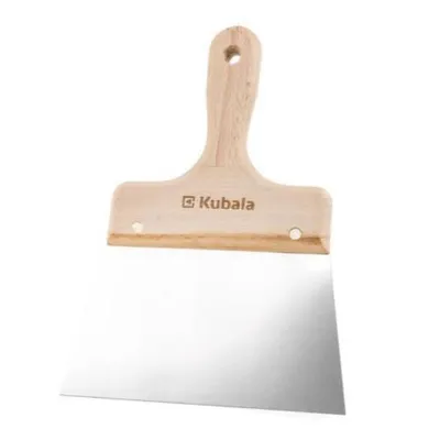 Immagine prodotto di Spatola in acciaio inox, 120 mm, manico in legno