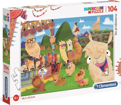 Immagine prodotto di Clementoni 104 Pcs.Puzzle No Probllama 27279 X6