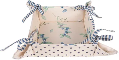Zdjęcie produktu dla Clayre & Eef Koszyk na pieczywo 35 x 35 x 8 cm Beżowy