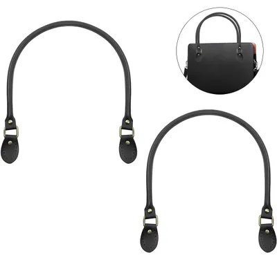 Produktbild von 1Pair Purses Straps, Leather Purse Handles,PU Leather Handles,Leather Purses Straps,soft Leather Straps,Bags Making Supplies
