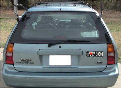 Produktbild von Autoaufkleber / Aufkleber / JDM - Die cut / Sticker fürs Auto mit Herz - 15 cm - I LOVE ANIME
