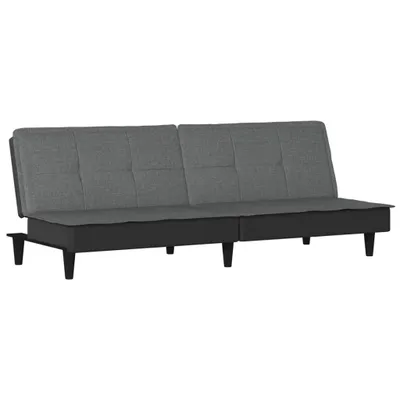 Immagine prodotto di Divano letto VidaXL in tessuto grigio scuro