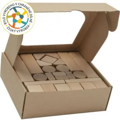 Produktbild von T-Holz Holzklötze - 50Stück