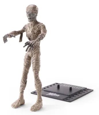 Produktbild von Noble Collection Universal Monsters Bendyfigs Biegefigur Mummy 19 cm NOB1165