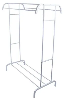 Obrázok produktu pre Verk 27618 Věšák na oděvy s policí 148 x 109 x 54 cm, bílý