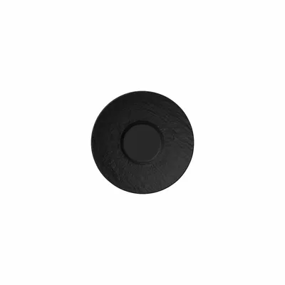 Produktbild von Villeroy & Boch 10-4239-1430, Essteller, Rund, Porzellan, Schwarz, 12 cm, 120 mm