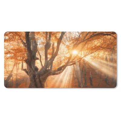 Produktbild von MuchoWow® Mauspad Mousepad Baum - Natur - Herbst 60x30 cm - Mousepads - Maus Mat - Pad - Mausunterlage - Nachhaltig