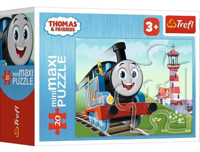 Zdjęcie produktu dla Puzzle 20 miniMaxi Z Tomkiem jest wesoło 1 TREFL