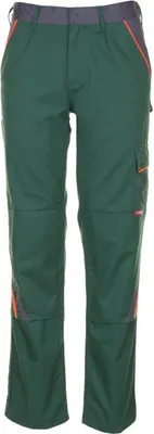Produktbild von Größe 24 Herren Planam Visline Bundhose grün orange schiefer Modell 2422