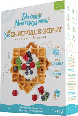 Produktbild von GLUTENFREIE -WAFFELMISCHUNG 240 g – GESUND GEMISCHT