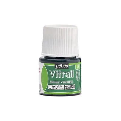 Immagine prodotto di Pebeo Vitrail Colore per vetro trasparente, 45 ml, 13 Emerald