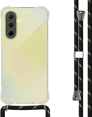 Immagine prodotto di imoshion Cover posteriore con cinturino Samsung Galaxy A36 - Nero / Oro