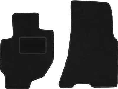 Zdjęcie produktu dla Wielganizator dywaniki welurowe LUX przednie do Honda CR-V I SUV (1995-2001) - czarne dywaniki samochodowe BASIC komplet (2 szt.)